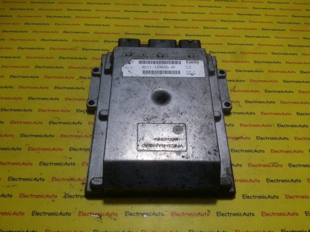ECU Calculator motor Ford Transit 2.4TDCI, 6C1112A650AF, DCU101,