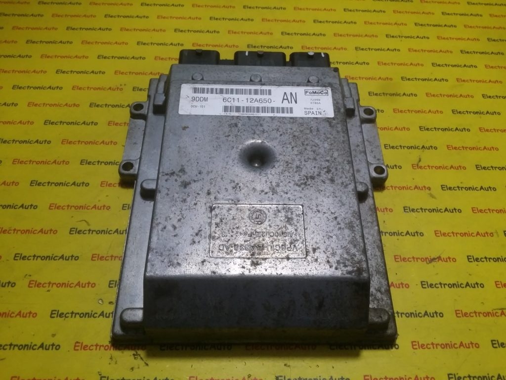 ECU Calculator motor Ford Transit 2.4TDCI, 6C1112A650AN, DCU101,