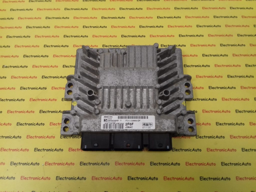 ECU Calculator Motor Ford Transit Connect 1.8 TDCI, 7T1112A650DF, 5WS40483FT,
