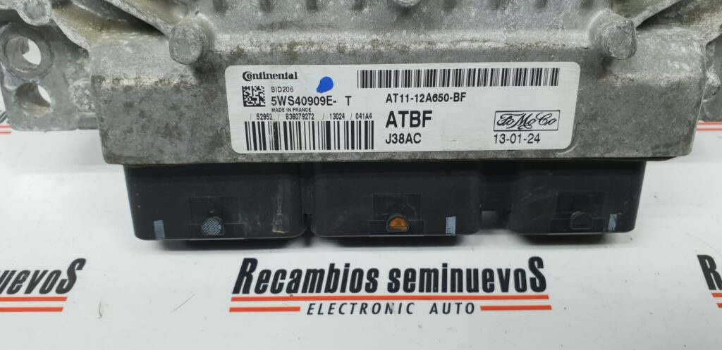 ECU Calculator Motor FORD TRANSIT CONNECT, 5WS40909ET, SID206, AT1112A650BF ,