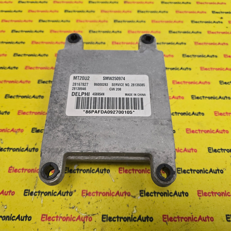 ECU Calculator motor Great Wall Hover, MT20U2, SMW250974, 28167827,