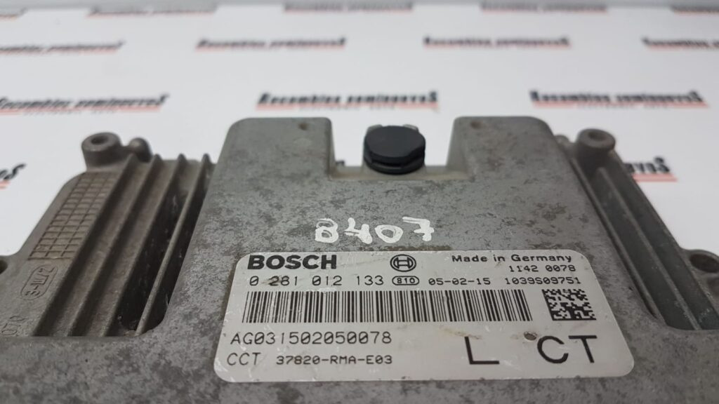 ECU Calculator Motor HONDA CR-V, 0281012133, 37820RMAE03,