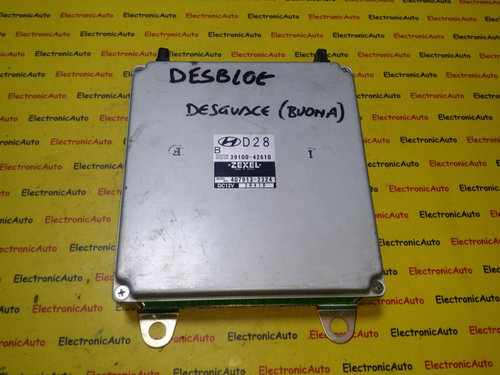 ECU Calculator motor Hyundai 3910042610, 4079132324