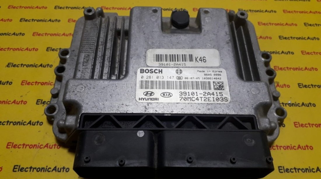 ECU Calculator motor Hyundai Accent 1.5CRDI 391012A415, 0281013147