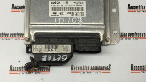 ECU Calculator Motor HYUNDAI GETZ TB, 0281011807, 3910127715, 84TBLI02,