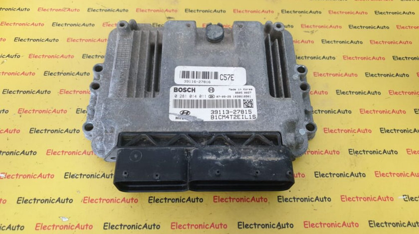 ECU Calculator Motor Hyundai Santa Fe, 0281014011, 39113-27815