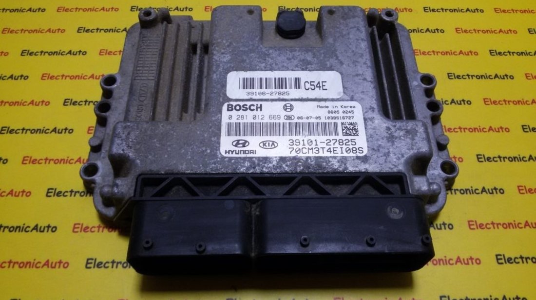 ECU Calculator motor Hyundai Santa Fe 2.2CRDI 3910127825, 0281012669