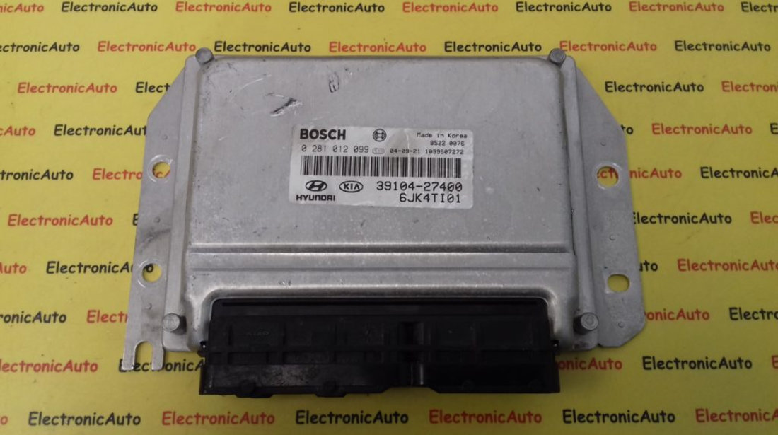 ECU Calculator Motor Hyundai Sonata 2.0 CRDI, 3910427400, 0281012099, 6JK4TI01