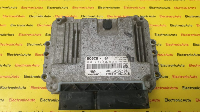 ECU Calculator Motor Hyundai Sonata 2.0CRDi, 0281012973, 39113-27405