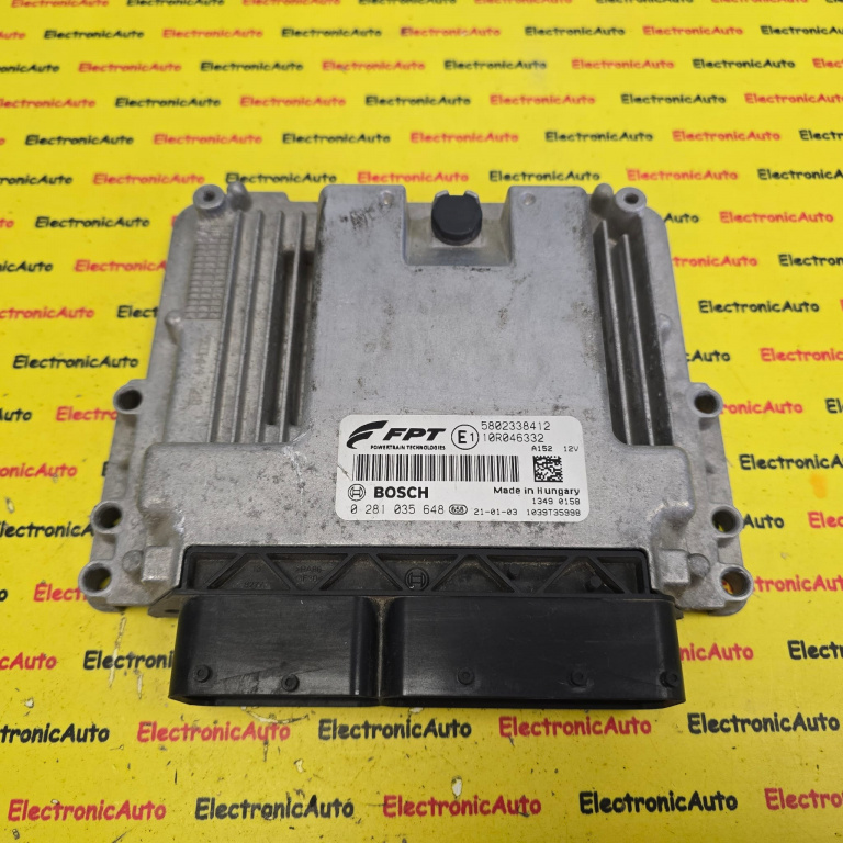 ECU Calculator Motor IVECO DAILY, 0281035648, 5802338412,