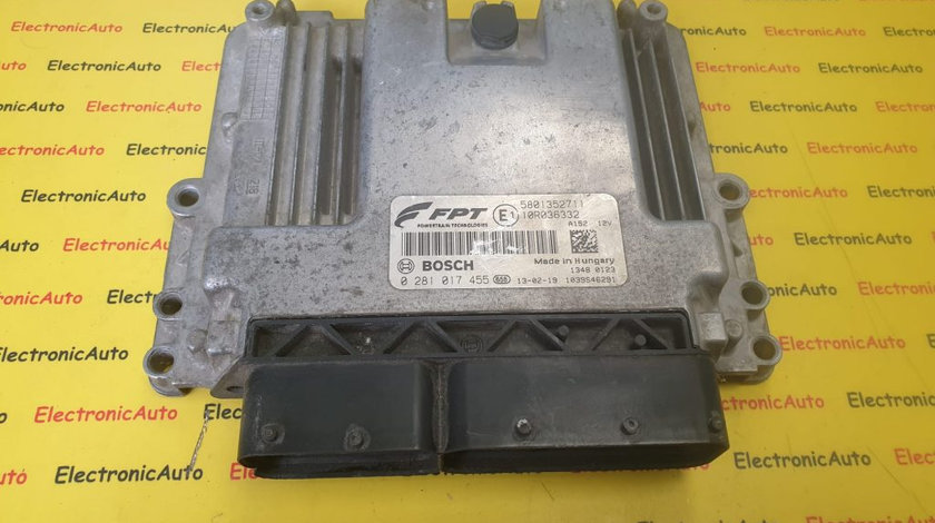 ECU Calculator motor Iveco Daily 2.3JTD 5801352711, 0281017455