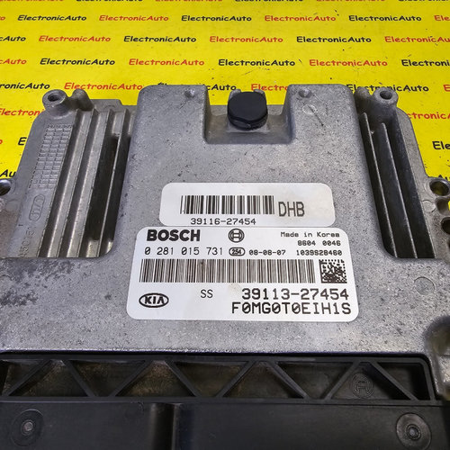 ECU Calculator Motor KIA MAGENTIS, 0281015731, 3911327454, F0MG0T0EIH1S,