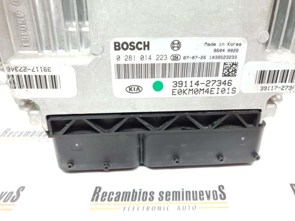 ECU Calculator Motor KIA SPORTAGE, 0281014223, 3911427346,