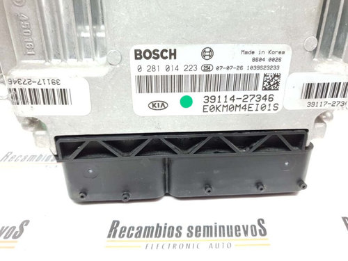 ECU Calculator Motor KIA SPORTAGE, 0281014223, 3911427346,