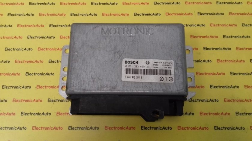 ECU Calculator Motor Lancia Kappa 2.4, 0261203669, 00464711600