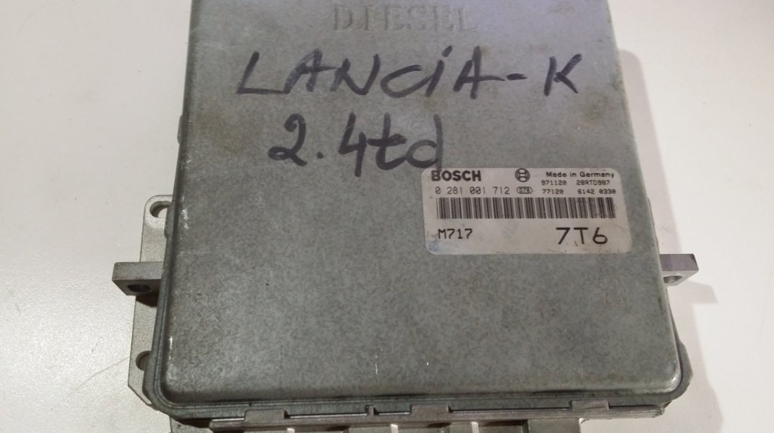 ECU Calculator motor Lancia Kappa 2,4TD 0281001712
