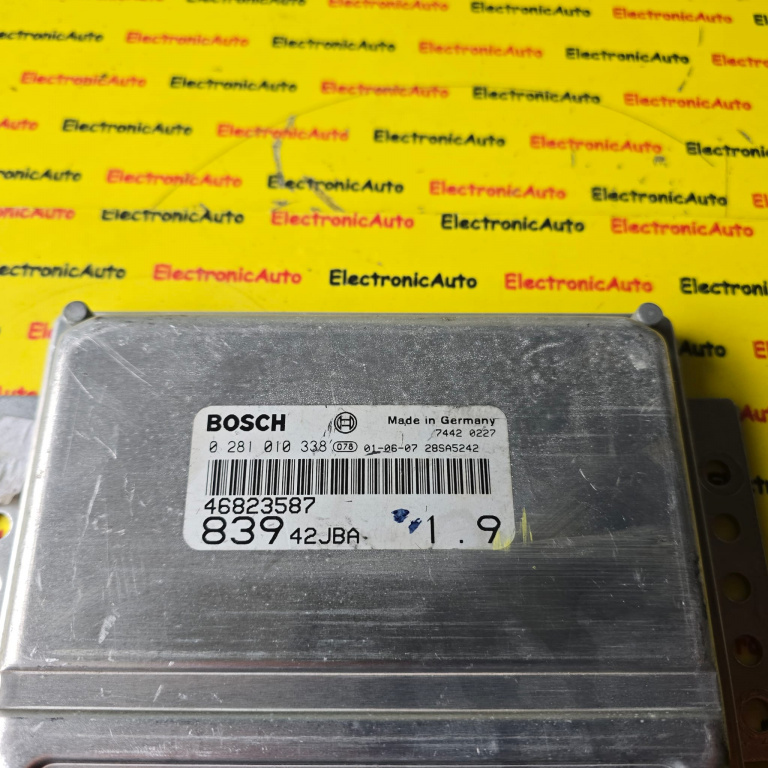 ECU Calculator Motor Lancia Lybra 1.9JTd, 0281010338, 46823587,