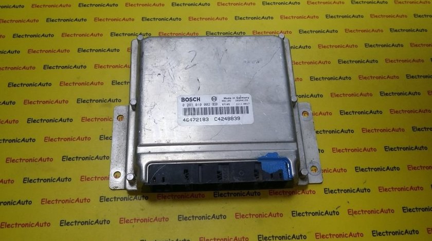 ECU Calculator motor Lancia Lybra 1.9JTD 0281010002, 46472183