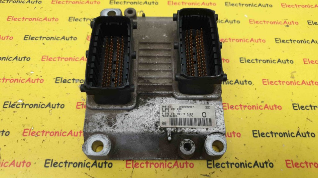 ECU Calculator Motor Lancia Y 1.2, Fiat Punto, 0261207088, 0055191981, A152