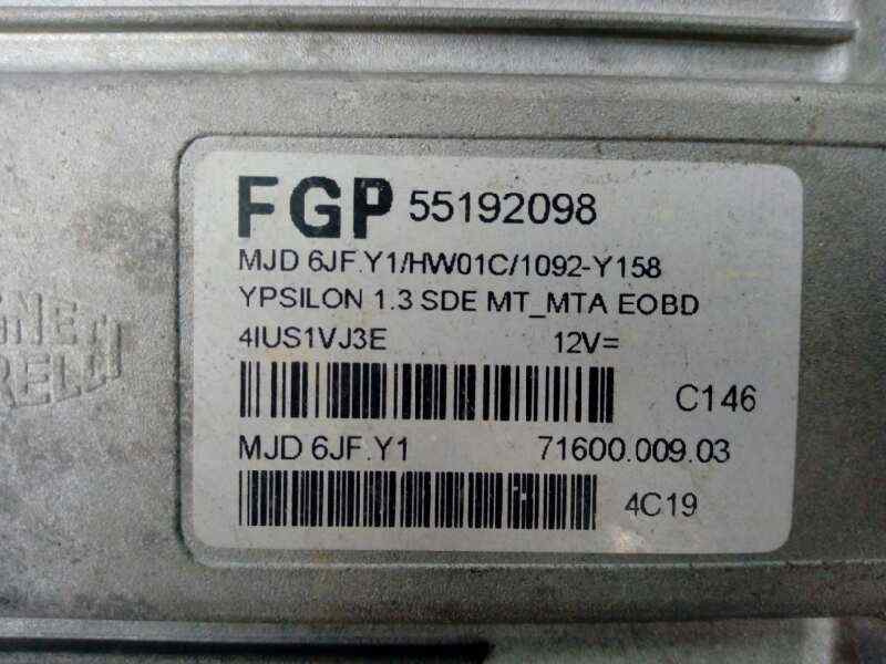 ECU Calculator Motor LANCIA YPSILON, 716