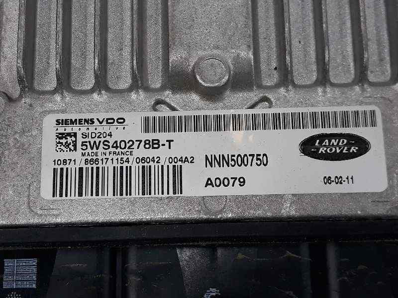 ECU Calculator Motor LAND ROVER, 5WS40278BT, NNN500750, SID204,