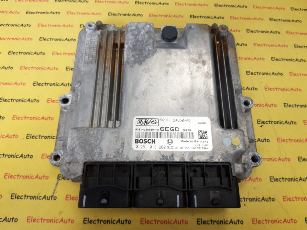 ECU Calculator motor Land Rover Freelander, 0281013202, 6G9112A650AD 6EGE