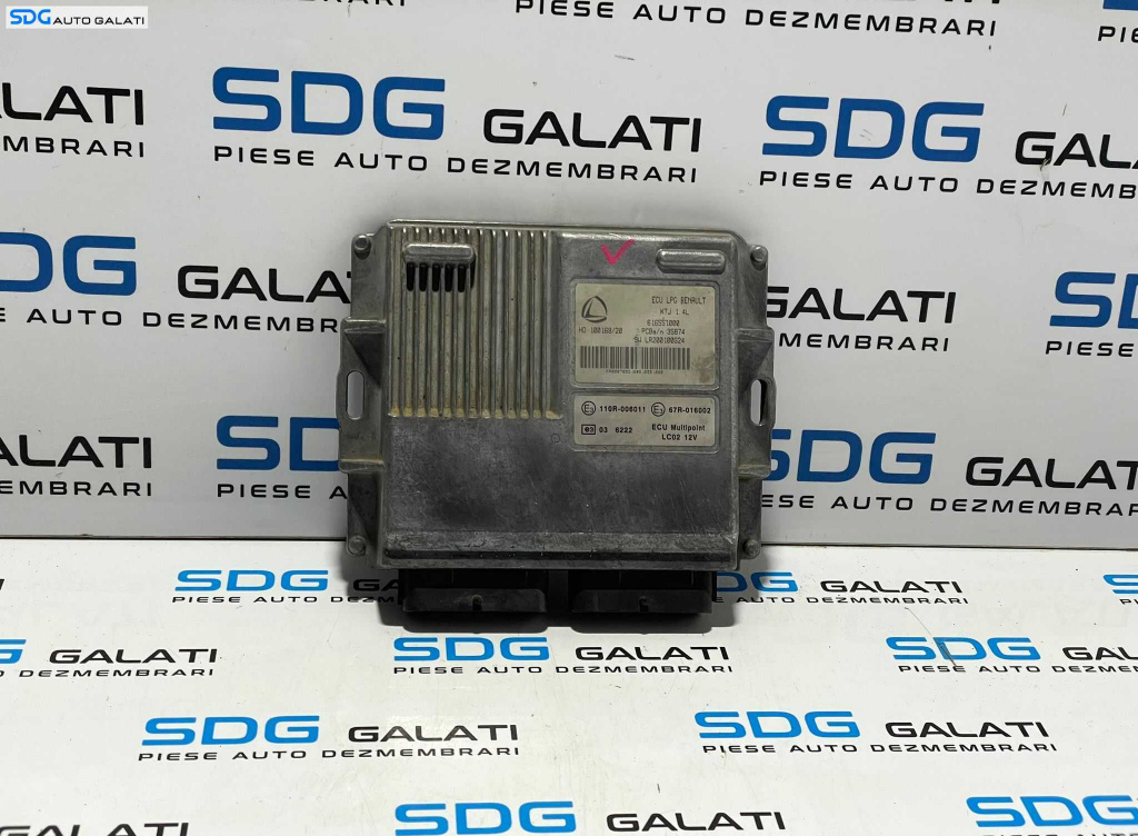 ECU Calculator Motor LPG GAZ Dacia Renault Opel Cod 616551000 1104-006011 [L2818]
