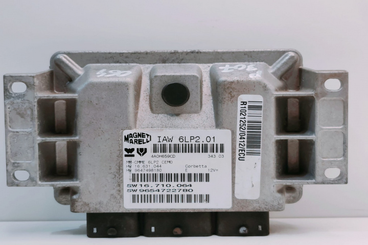 ECU Calculator Motor Magneti Marelli 16710064 / 9654722780 Peugeot 307 [2001 - 2005]