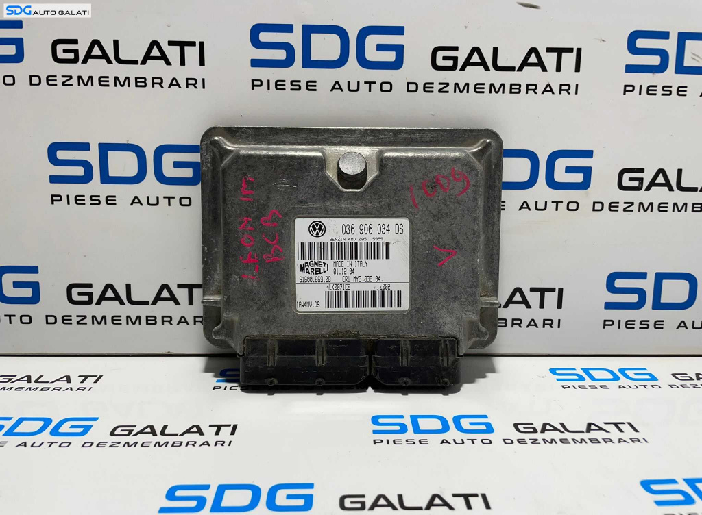 ECU Calculator Motor Magneti Marelli Seat Leon 1M 1.6 Benzina 1998 - 2005 Cod 036906034DS [L2429]