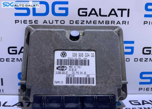 ECU - Calculator Motor Magneti Marelli Seat Leon 1M 1.6 16V BCB 1998 - 2005 Cod 036906034DS [L2265.1...