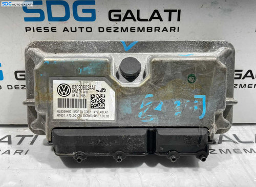 ECU Calculator Motor Magneti Marelli Seat Leon 1P 1.4 Benzina CGGA CGGB 2007 - 2013 Cod 03C906024AT ...