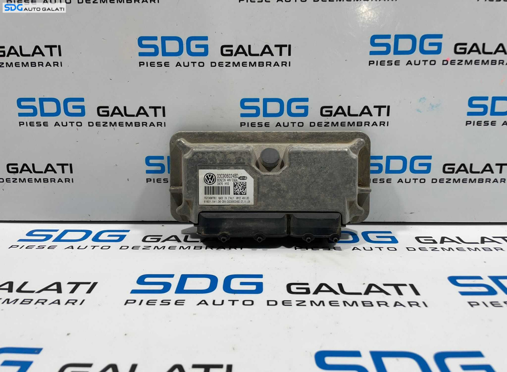 ECU Calculator Motor Magneti Marelli Seat Leon 1P 1.4 Benzina CGGA 2008 - 2013 Cod 03C906024BD [L3783] [L3784]