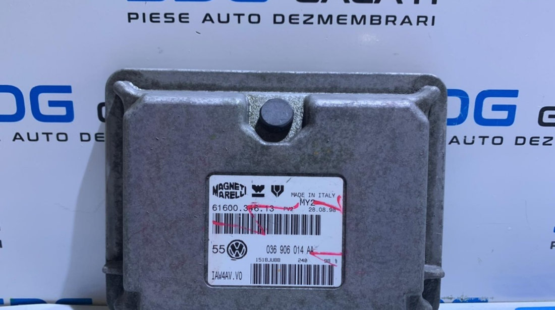 ECU Calculator Motor Magneti Marelli Volkswagen Golf 4 1.4 MPI AHW 1998 - 2005 Cod 036906014AA 036 906 014 AA 6160034613