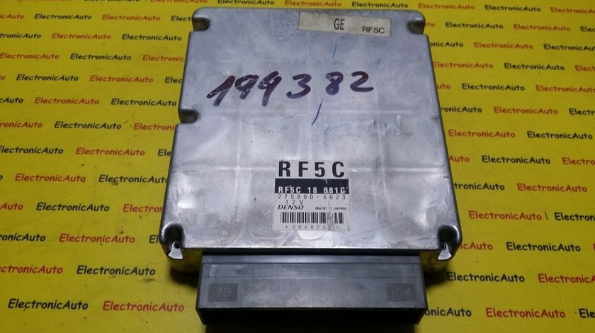 ECU Calculator motor Mazda 6 2758006023, RF5C18881C