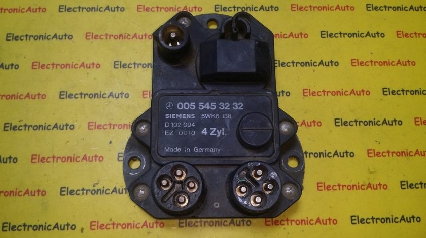 ECU Calculator motor Mercedes 0055453232