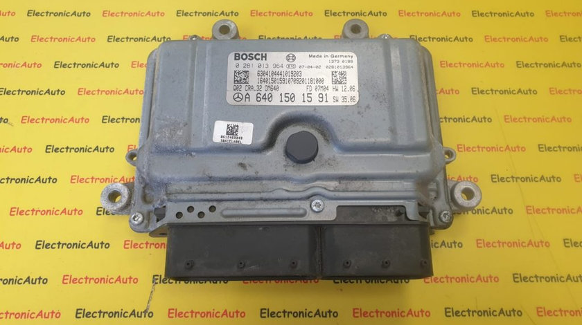 ECU Calculator motor Mercedes A 2.0CDI A6401501591, 0281013964