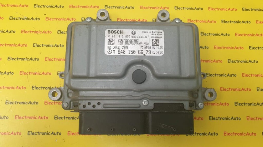 ECU Calculator motor Mercedes A 2.0CDI A6401506679 0281012955