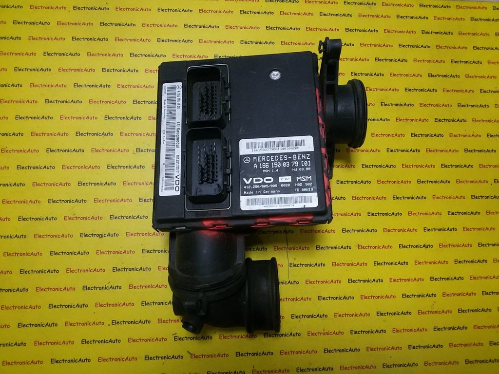 ECU Calculator motor Mercedes A, A1661500379, A1661404400