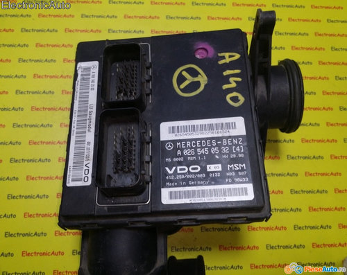 ECU Calculator motor Mercedes A-Class A0265450532, A1661402000,