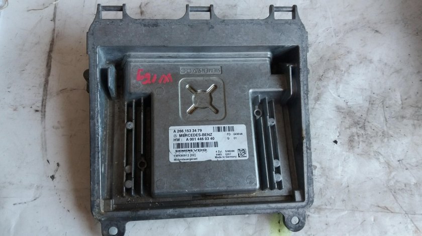 Ecu calculator motor mercedes a-class w169 a150 a0014460340 a2661533479