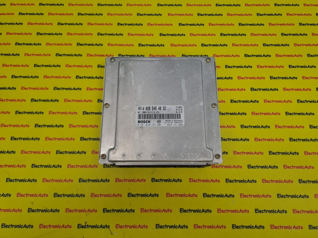 ECU Calculator motor Mercedes A0285454832, 0281010191