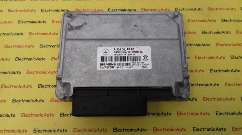 ECU Calculator Motor Mercedes, A1645408762, 5WP22602