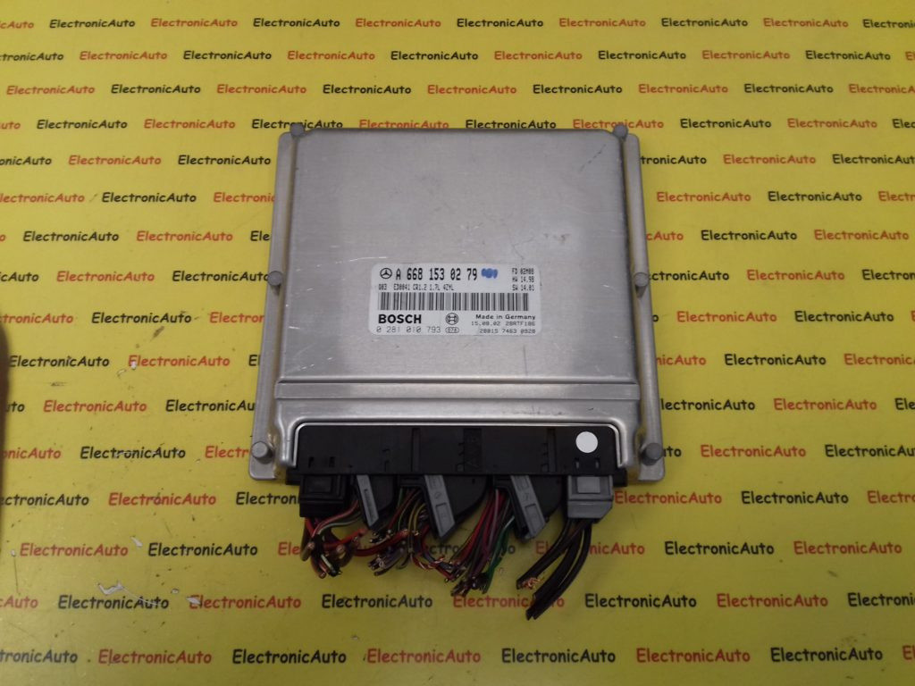 ECU Calculator Motor Mercedes A170 1.7CDI, 0281010793