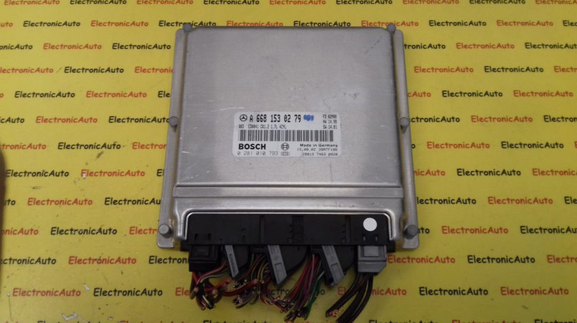 ECU Calculator Motor Mercedes A170 1.7CDI, 0281010793