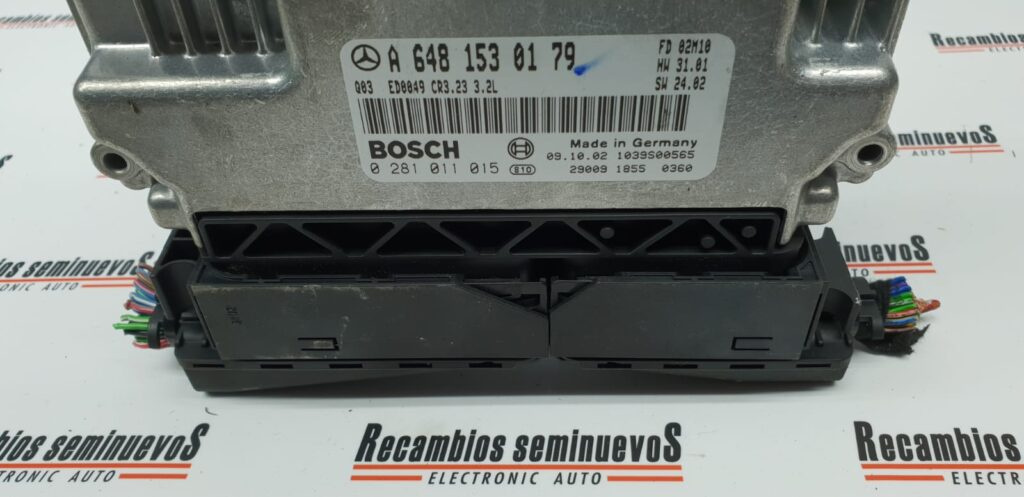 ECU Calculator Motor MERCEDES-BENZ Class E, 0281011015, A6481530179, CR323,