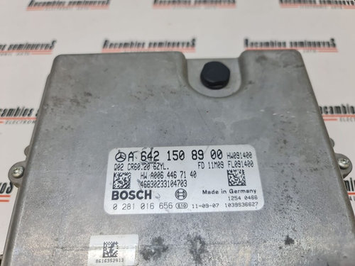 ECU Calculator Motor MERCEDES-BENZ CLS, 0281016656, A6421508900, CR6020,