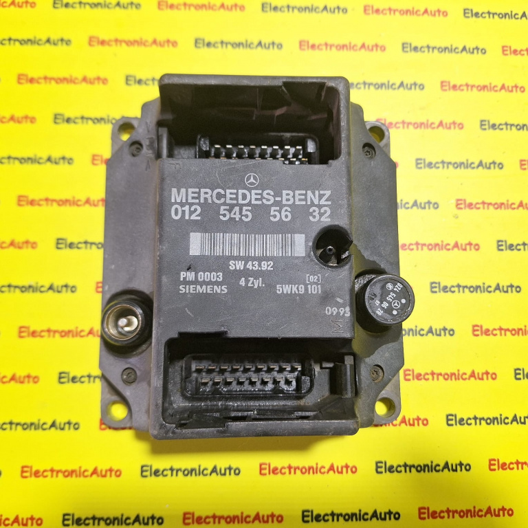 ECU CALCULATOR MOTOR Mercedes Benz W124, 0125455632, 5WK9101,