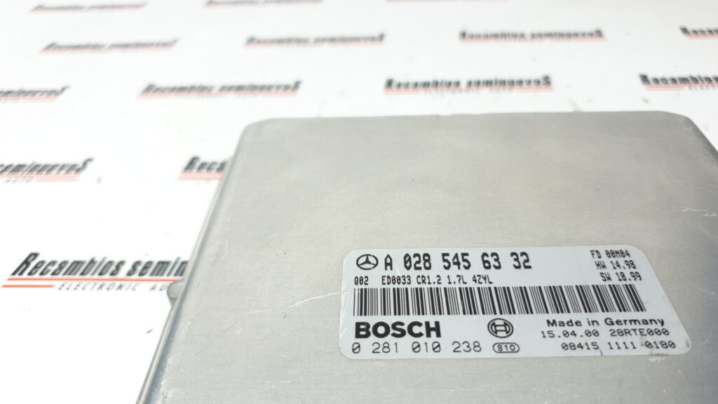 ECU Calculator Motor MERCEDES-BENZ W210, 0281010238, A0285456332, CR12,