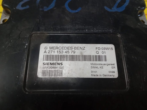 ECU Calculator motor Mercedes C 1.8, A2711534579, 5WK90484,