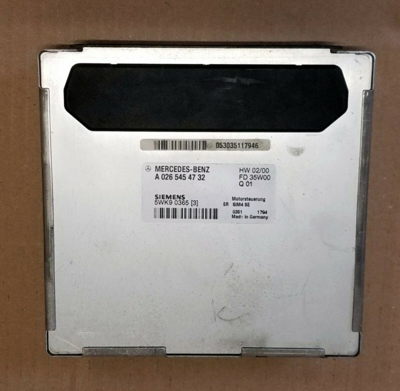 ECU Calculator motor Mercedes C, A0265454732, 5WK90365,